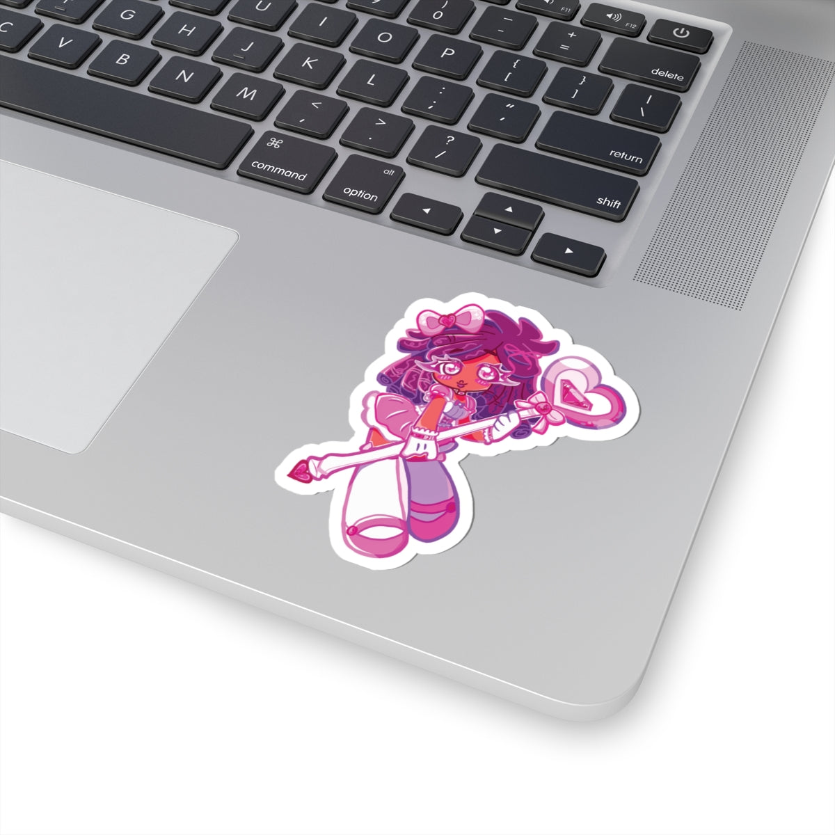Pink Magical Girl Kiss-Cut Sticker
