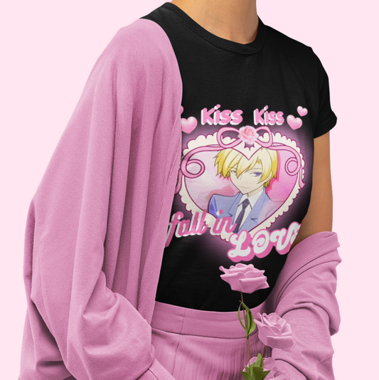 Kiss Kiss Fall in Love Anime T-shirt – Unisex Cotton Tee