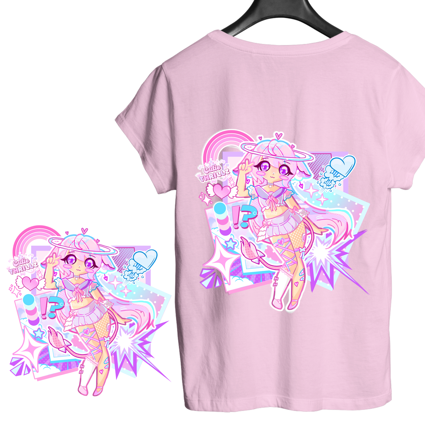 Kawaii Anime Graphic Tee for Casual Style