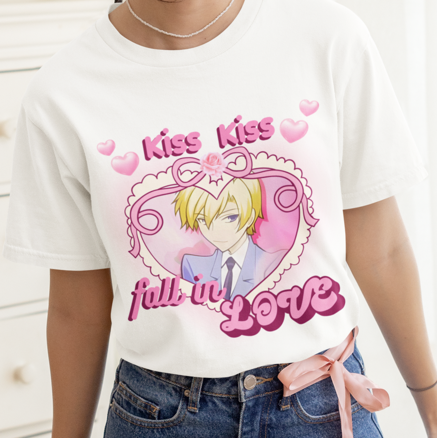 Kiss Kiss Fall in Love Anime T-shirt – Unisex Cotton Tee