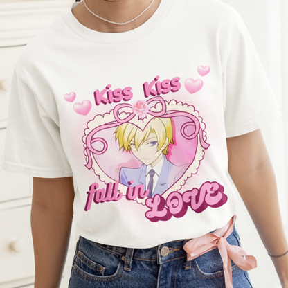 Kiss Kiss Fall in Love Anime T-shirt – Unisex Cotton Tee