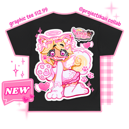 Kawaii puppy girl tshirt (projectskaii collab)