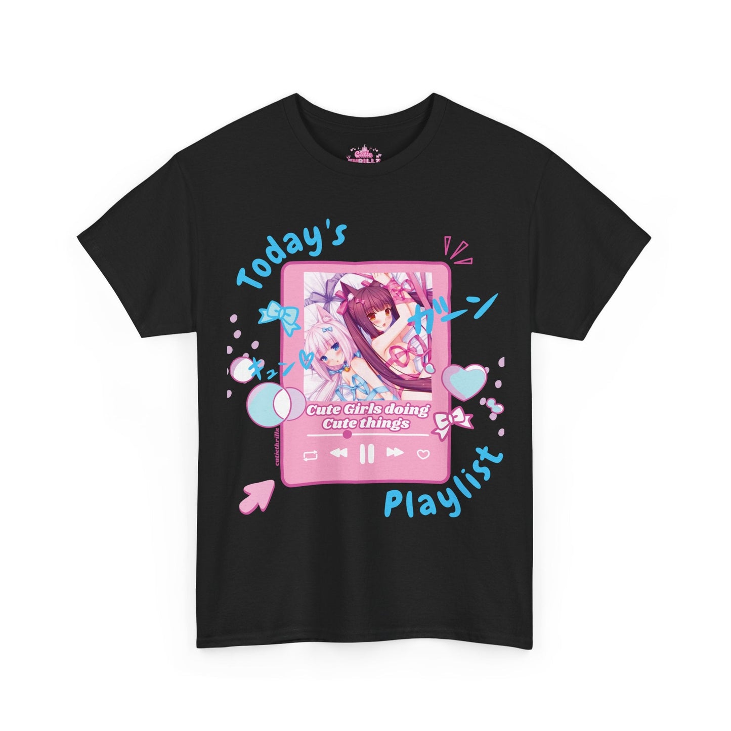 Anime Nekopara T-Shirt with Cute Pastel Design