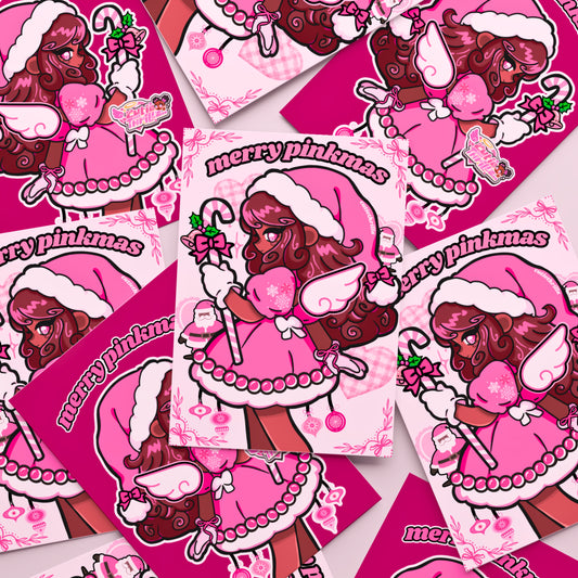 Pinkmas holiday Card gift