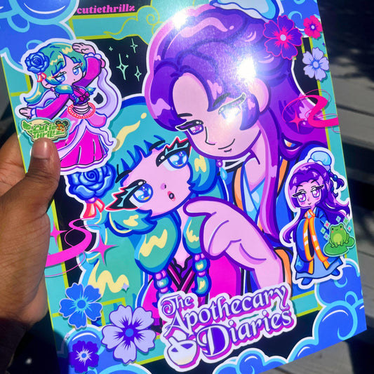 The Apothecary Diaries Maomao and Jinshi Art Print