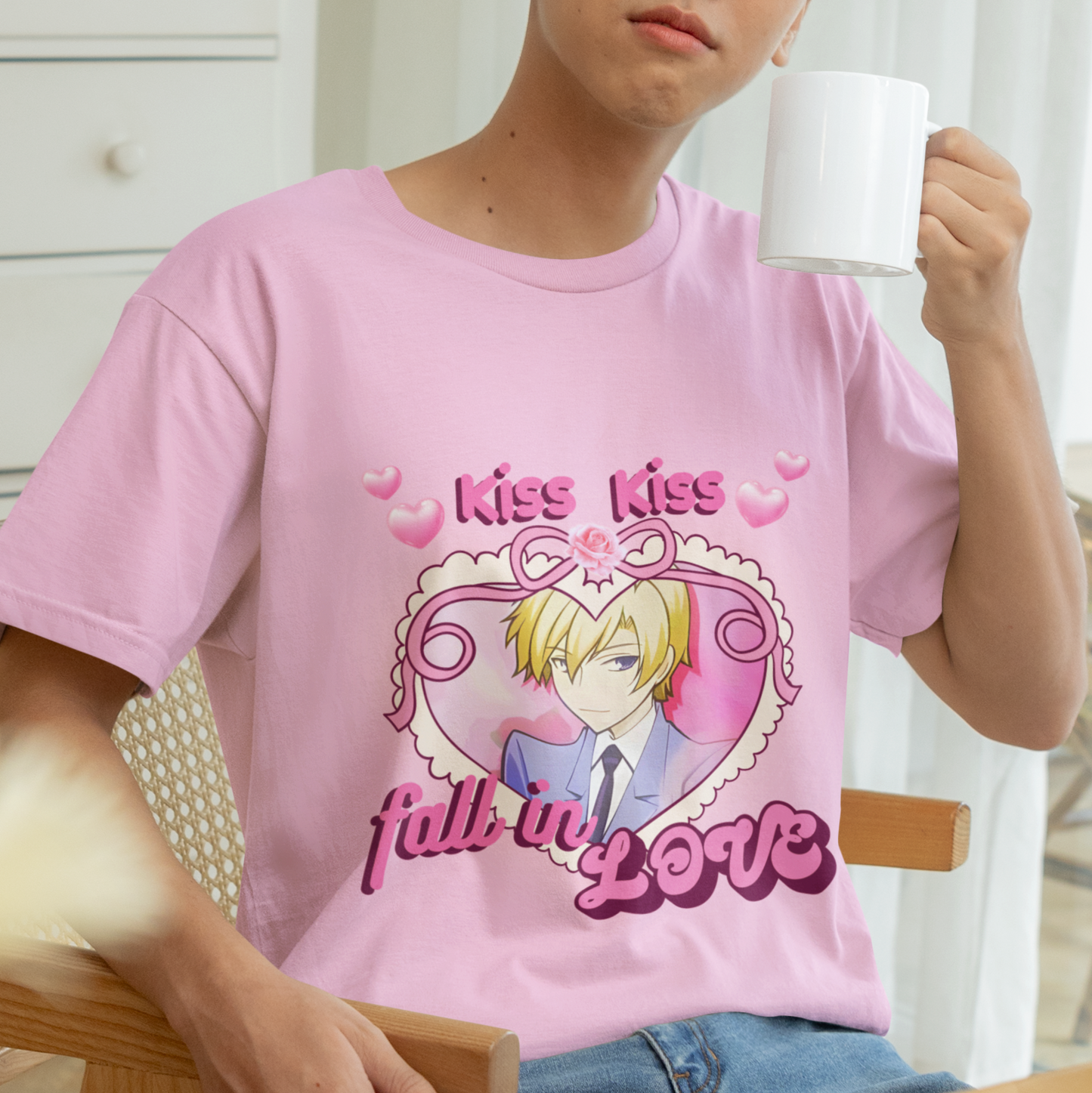 Kiss Kiss Fall in Love Anime T-shirt – Unisex Cotton Tee
