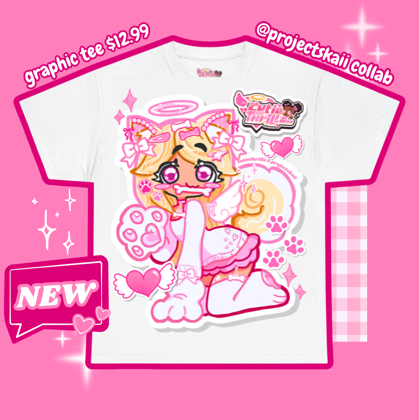 Kawaii puppy girl tshirt (projectskaii collab)