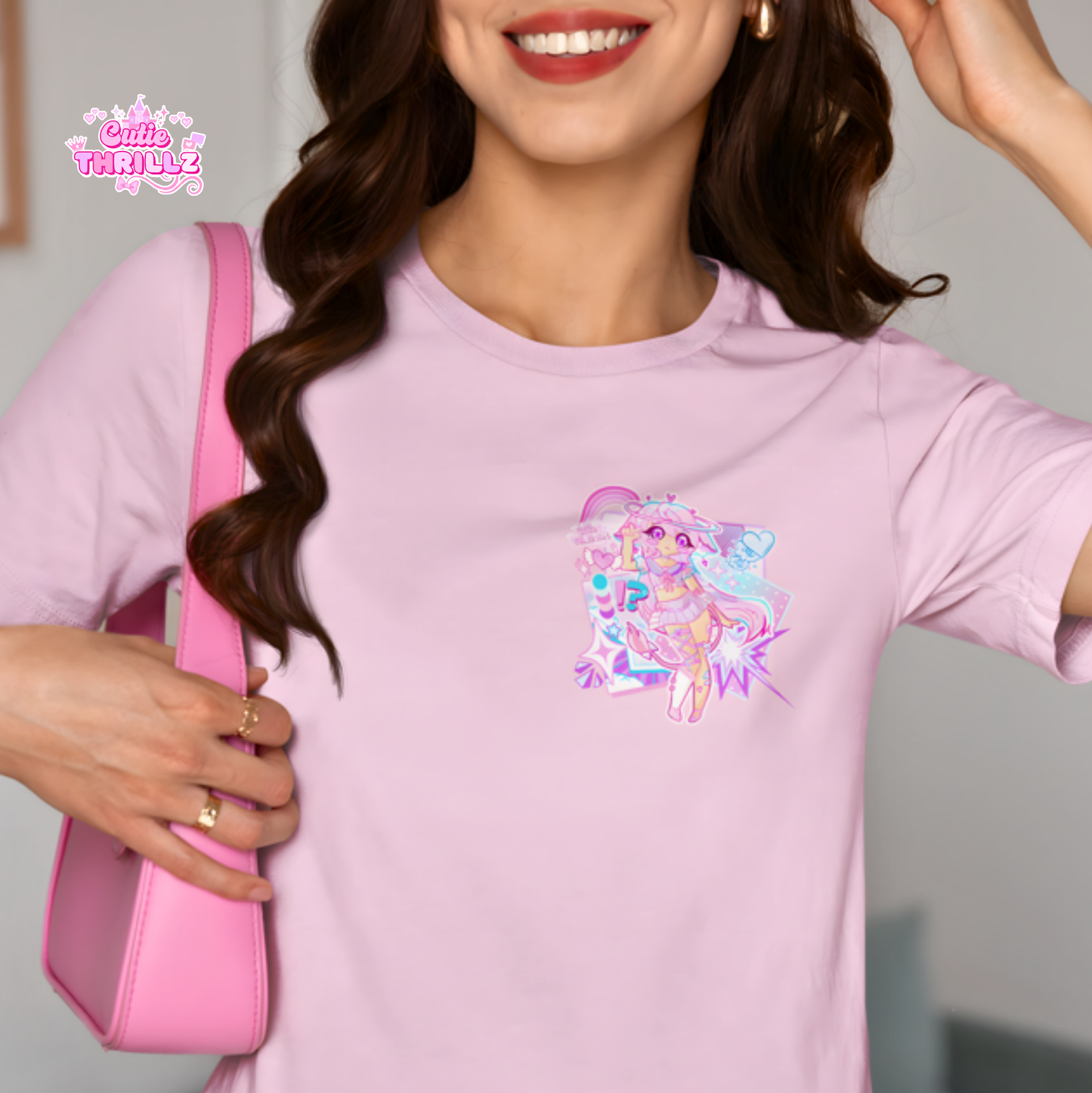 Kawaii Anime Graphic Tee for Casual Style