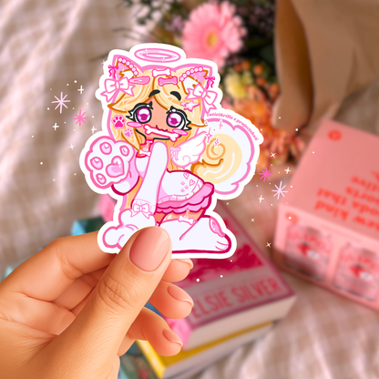 Kawaii puppy girl Sticker (projectskaii collab)