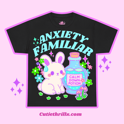 Anxiety Bunny Shirt - Unisex Comfortwear