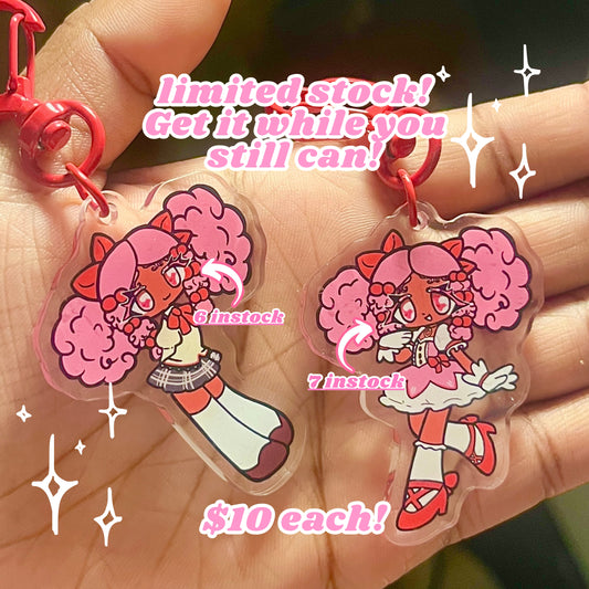 (limited stock!!) Madoka Magica keychain Charm