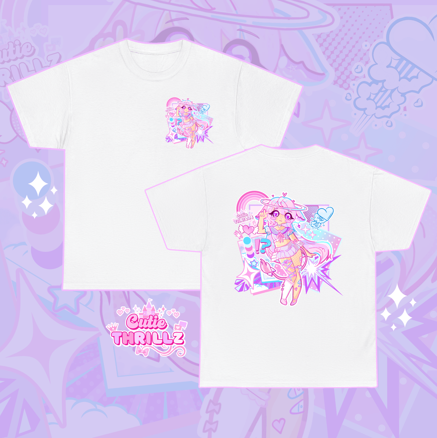 Kawaii Anime Graphic Tee for Casual Style