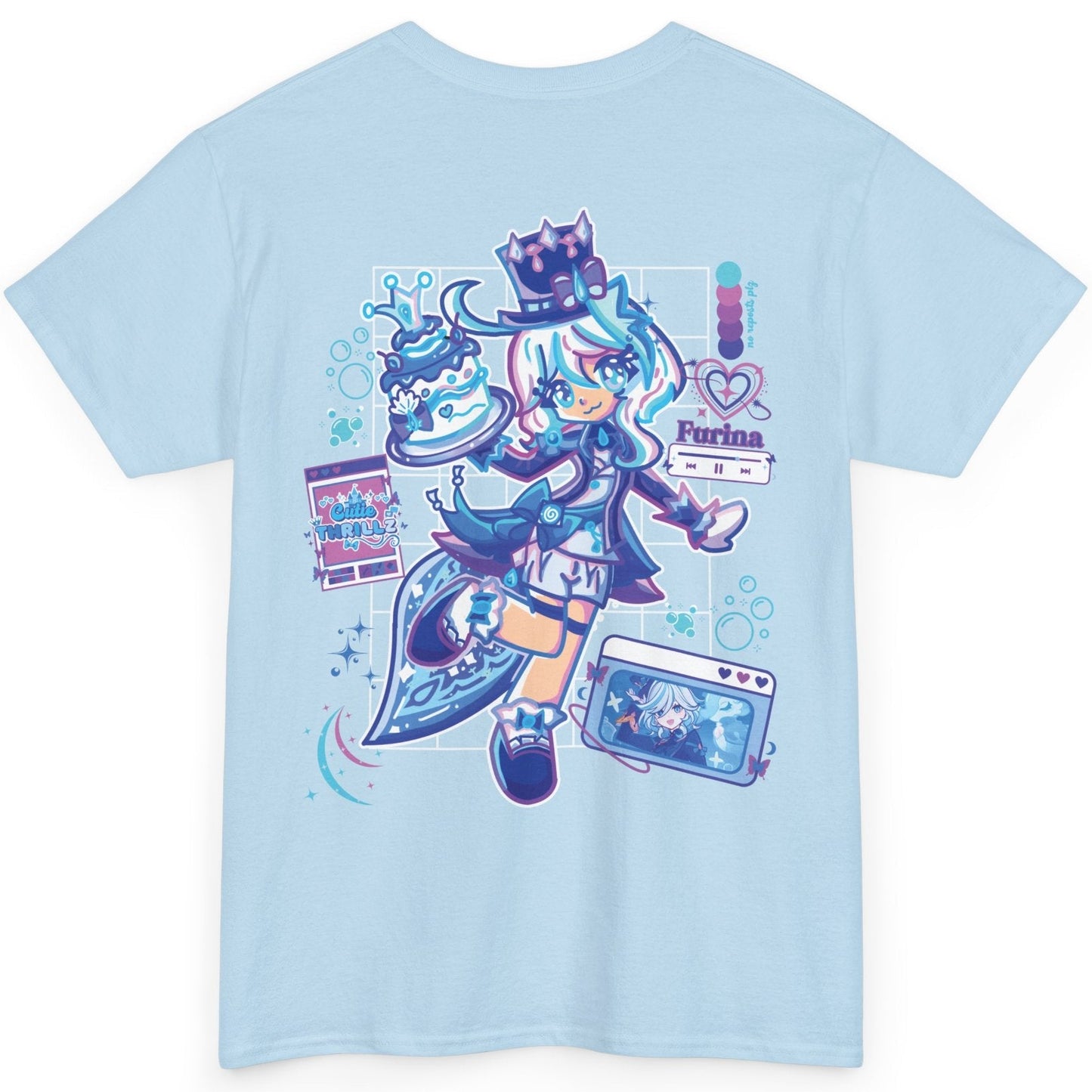 Genshin Impact T-Shirt Featuring Furina