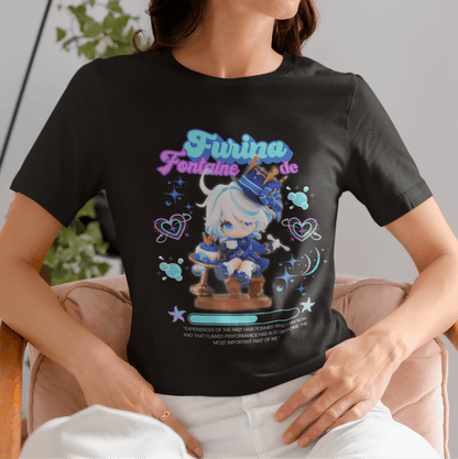 Genshin Impact T-Shirt Featuring Furina