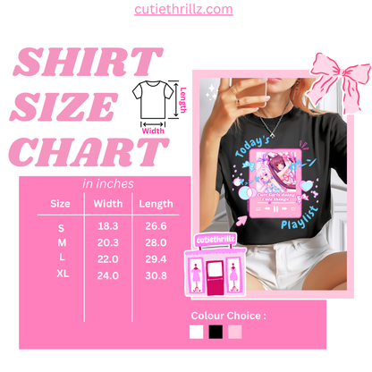 Anime Nekopara T-Shirt with Cute Pastel Design