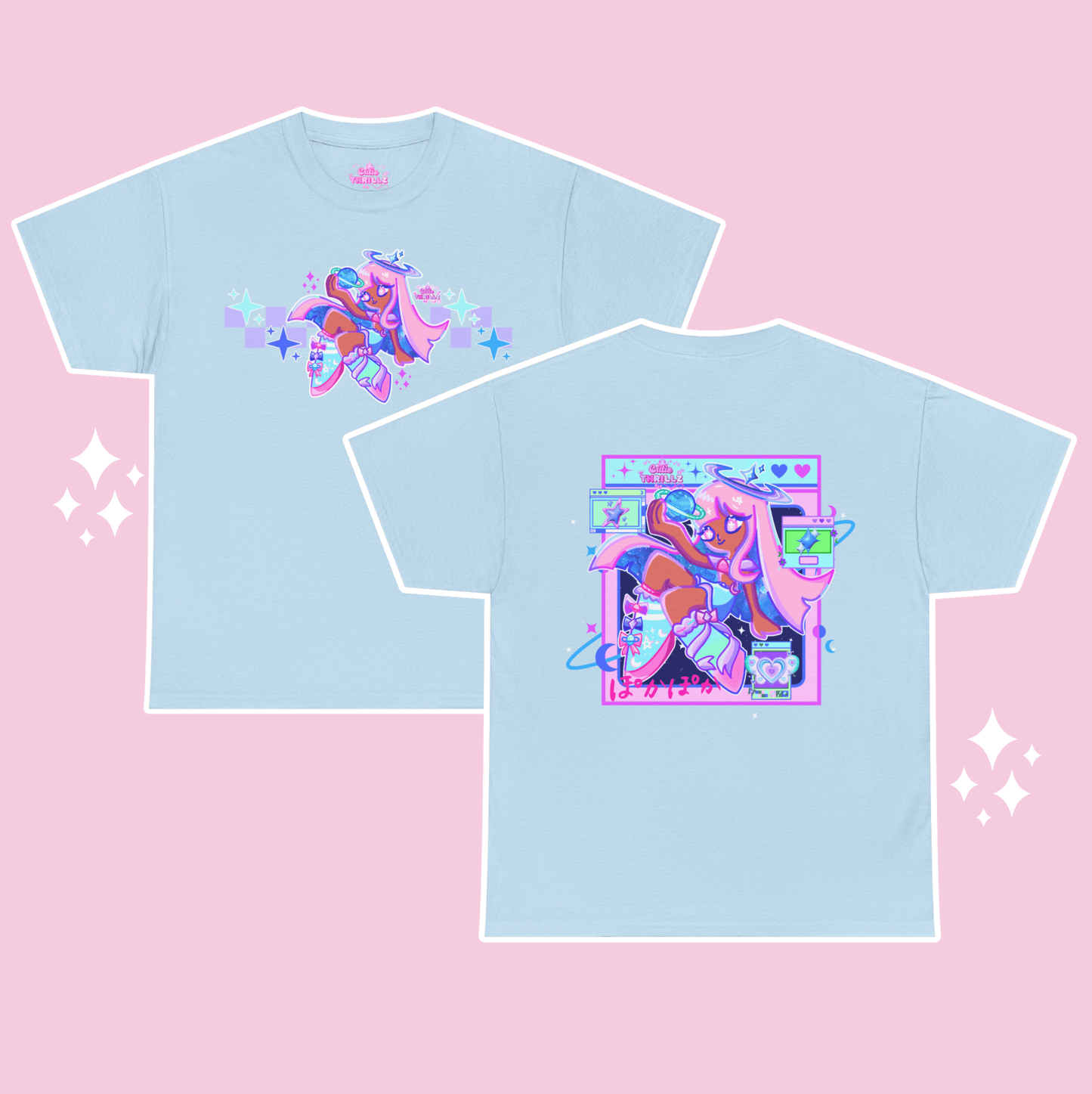 Kawaii Anime Graphic T-Shirt