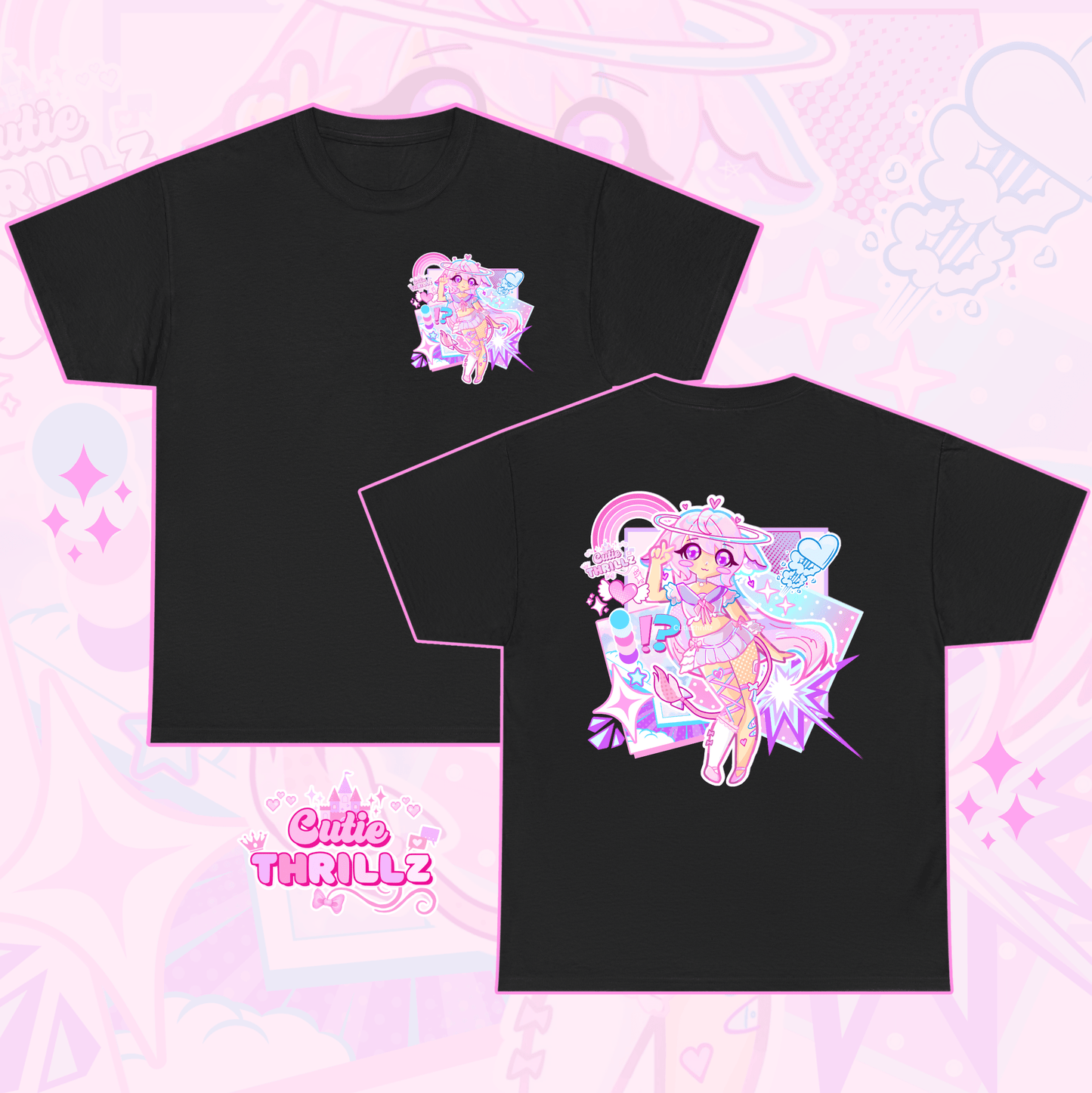 Kawaii Anime Graphic Tee for Casual Style