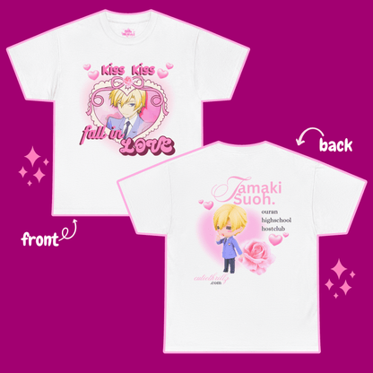 Kiss Kiss Fall in Love Anime T-shirt – Unisex Cotton Tee