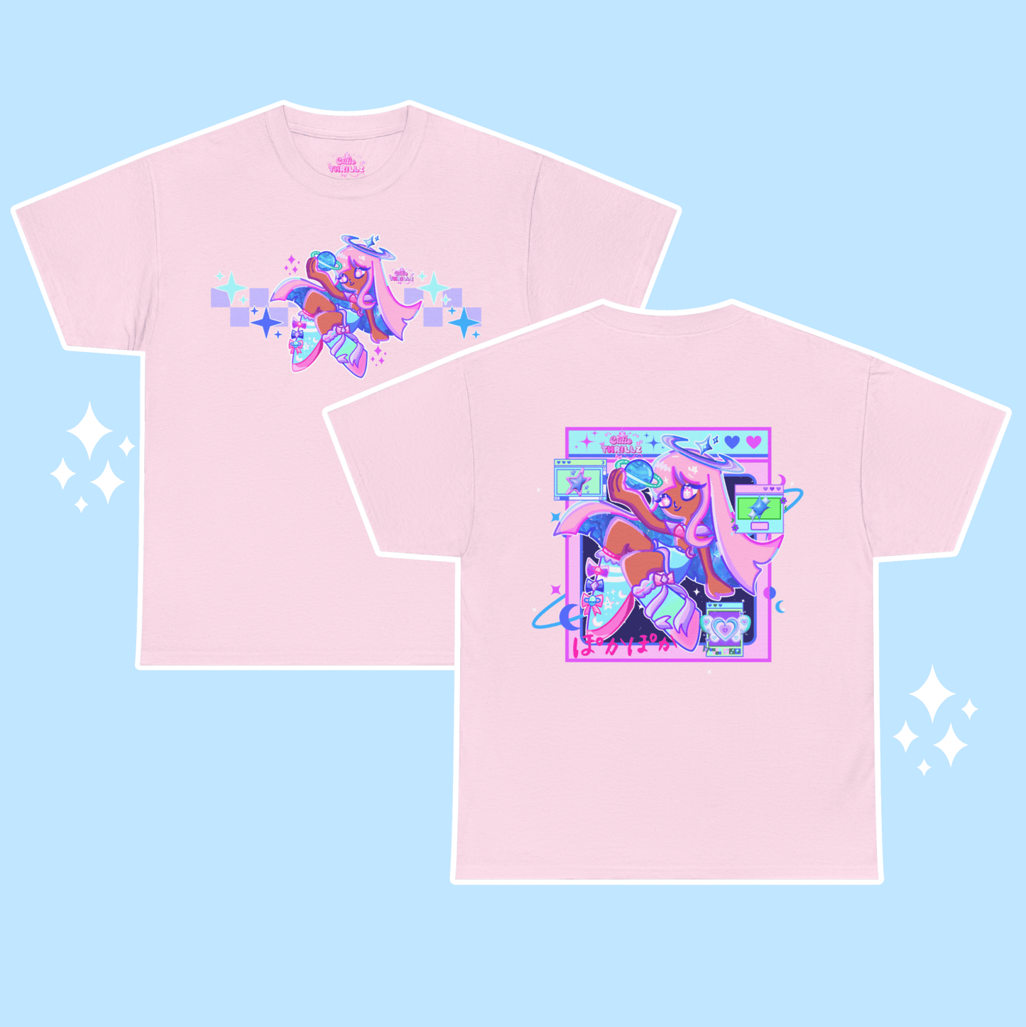 Kawaii Anime Graphic T-Shirt