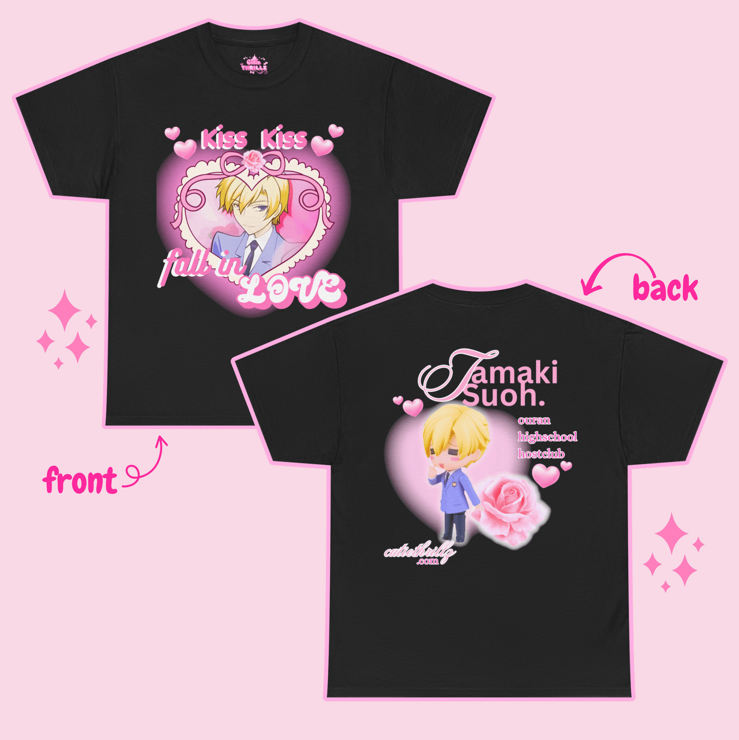 Kiss Kiss Fall in Love Anime T-shirt – Unisex Cotton Tee