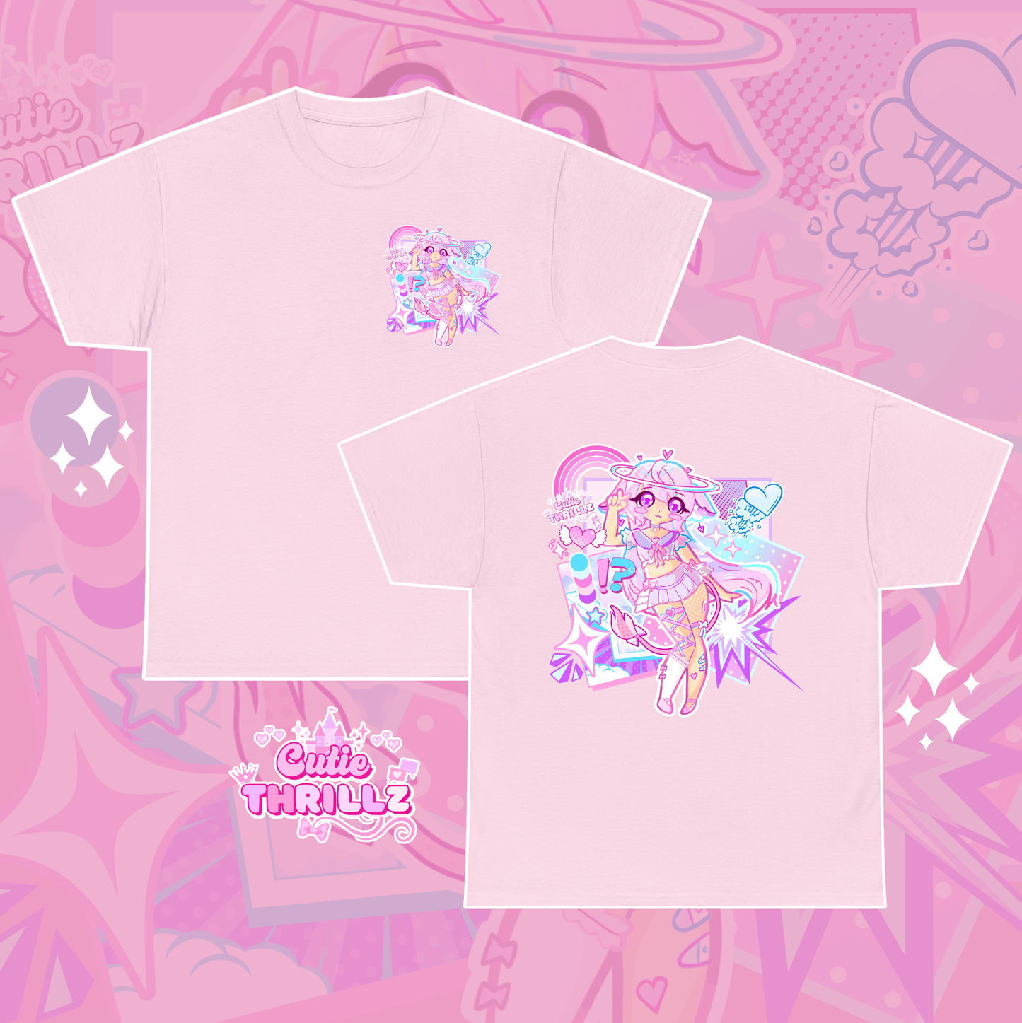 Kawaii Anime Graphic Tee for Casual Style