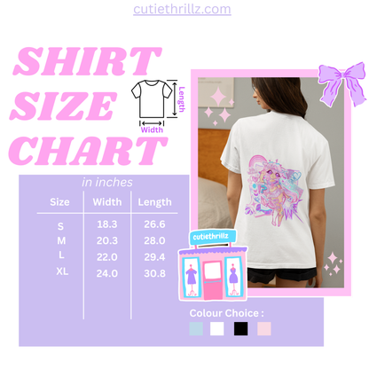 Kawaii Anime Graphic Tee for Casual Style