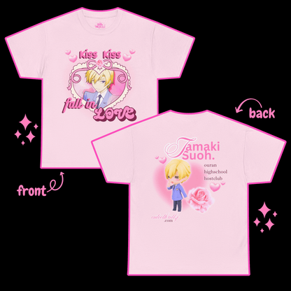 Kiss Kiss Fall in Love Anime T-shirt – Unisex Cotton Tee