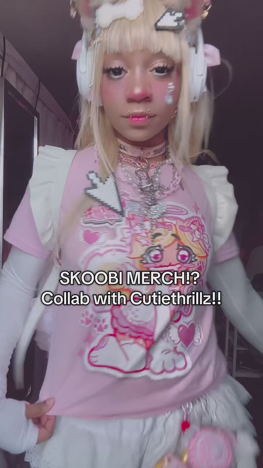 Kawaii puppy girl tshirt (projectskaii collab)